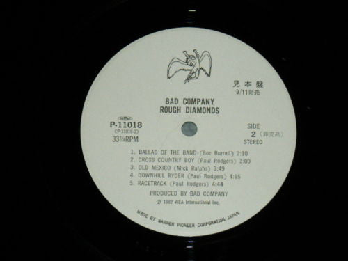 Bad Company (3) - Rough Diamonds (LP, Album, Promo)