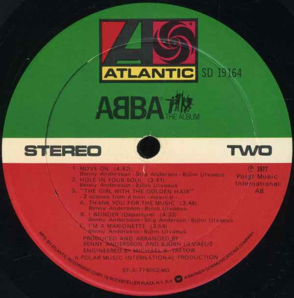 ABBA - The Album (LP, Album, MO)