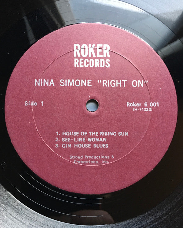 Nina Simone - Right On! (LP, Album)