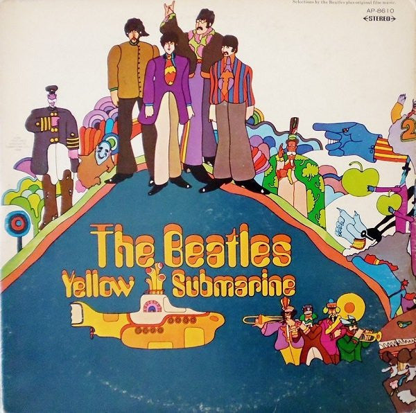 The Beatles - Yellow Submarine (LP, Album, RE)