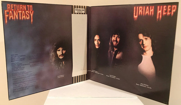 Uriah Heep - Return To Fantasy (LP, Album, RE, Gat)