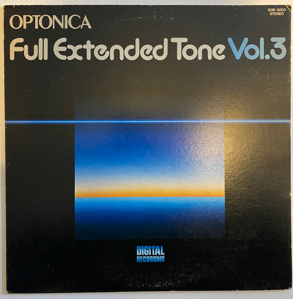 Yuri Tashiro Piano Trio - Optonica -  Full Extended Tone Vol. 3(LP,...