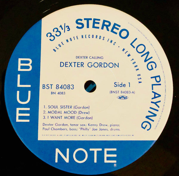 Dexter Gordon - Dexter Calling . . . (LP, Album, Ltd, RE)