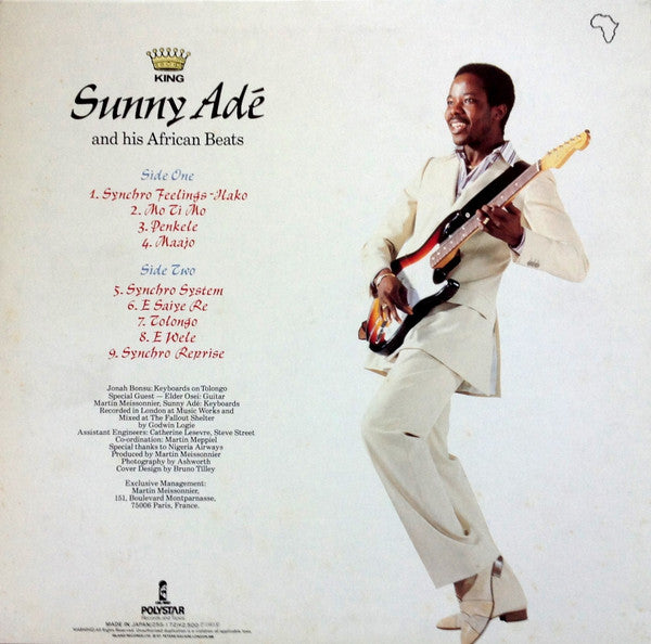 King Sunny Ade & His African Beats - Synchro System = シンクロ・システム(LP,...