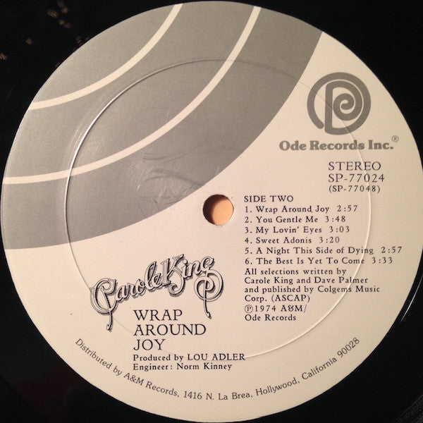 Carole King - Wrap Around Joy (LP, Album, Mon)