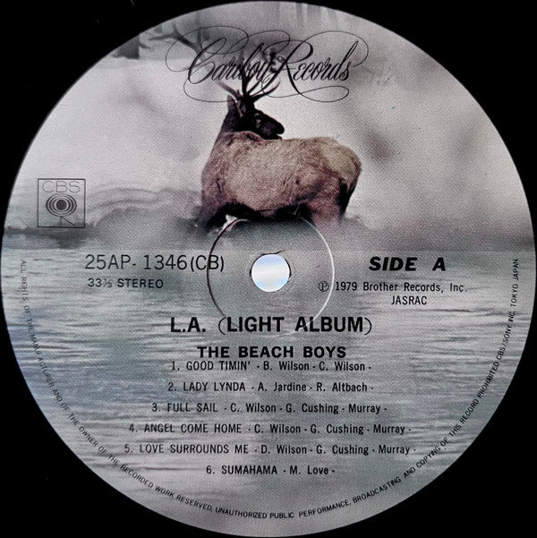 The Beach Boys - L.A. (Light Album) = L.A（ライト・アルバム）(LP, Album)