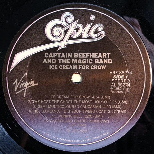 Captain Beefheart - Ice Cream For Crow(LP, Album, Ter)