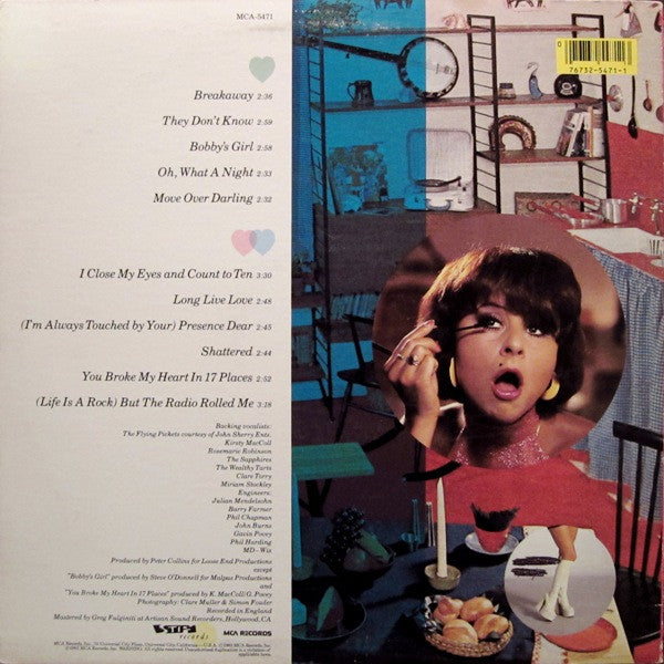 Tracey Ullman - You Broke My Heart In 17 Places (LP, Album)