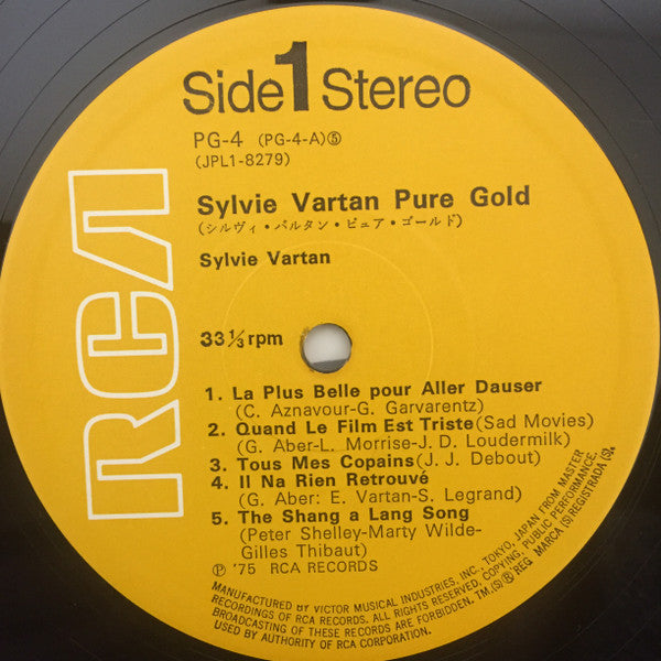 Sylvie Vartan - Pure Gold (LP, Comp)