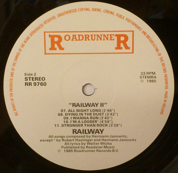 Railway - Railway II (LP, Album)