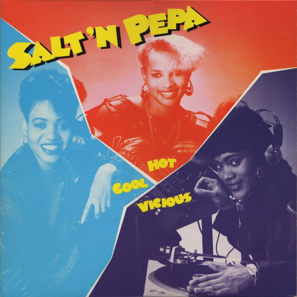 Salt'N Pepa* - Hot Cool Vicious (LP, Album, RE)