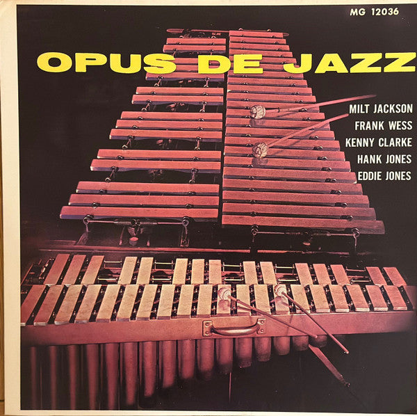 Milt Jackson - Opus De Jazz (LP, Album, Mono, RE)