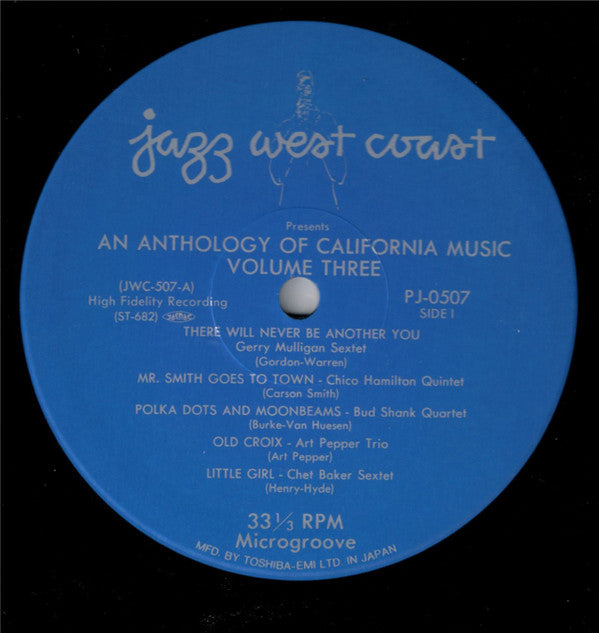 Various - Jazz West Coast Vol. 3 (LP, Comp, Mono, RE)