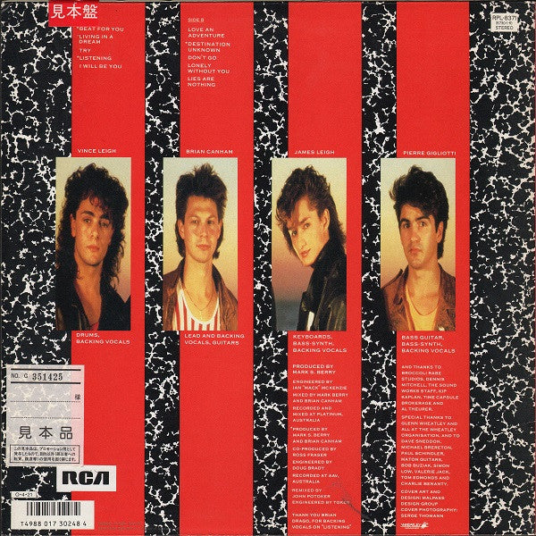 Pseudo Echo - Love An Adventure (LP, Album)