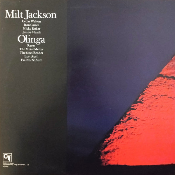 Milt Jackson - Olinga (LP, Album, Ltd, RE)