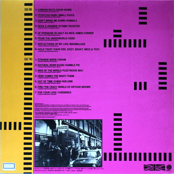 Various - Marquee - The Collection 1958-1983, Volume 1 (LP, Comp)