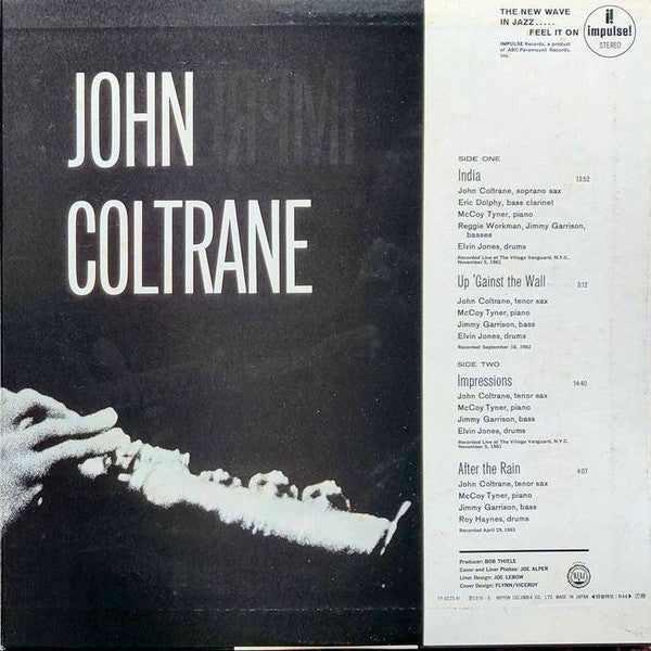 John Coltrane - Impressions (LP, Album, RE, Gat)