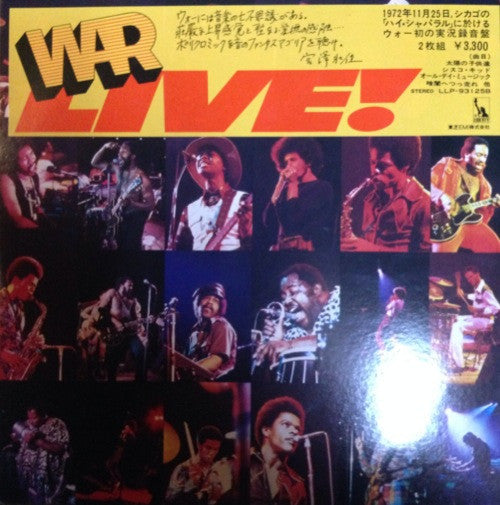 War - Live (2xLP, Album, Gat)