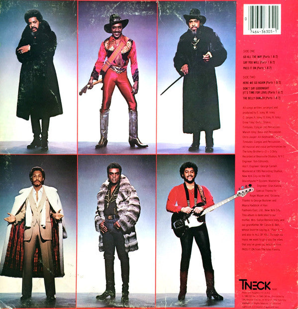 The Isley Brothers - Go All The Way (LP, Album, San)