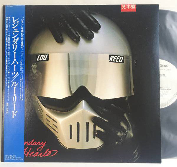 Lou Reed - Legendary Hearts (LP, Album, Promo)