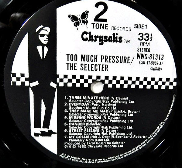 The Selecter - Too Much Pressure (LP, Album)