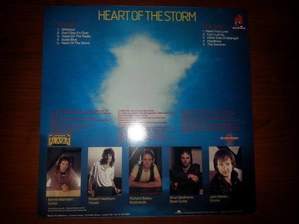 Alaska (8) - Heart Of The Storm (LP, Album)