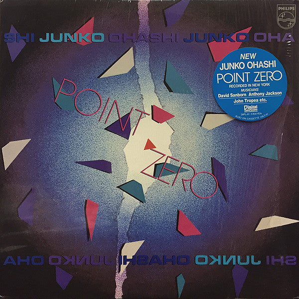 Junko Ohashi - Point Zero (LP, Album, Hyp)