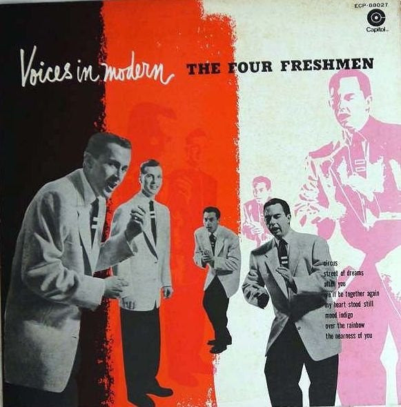 The Four Freshmen - Voices In Modern (LP, Album, Promo)
