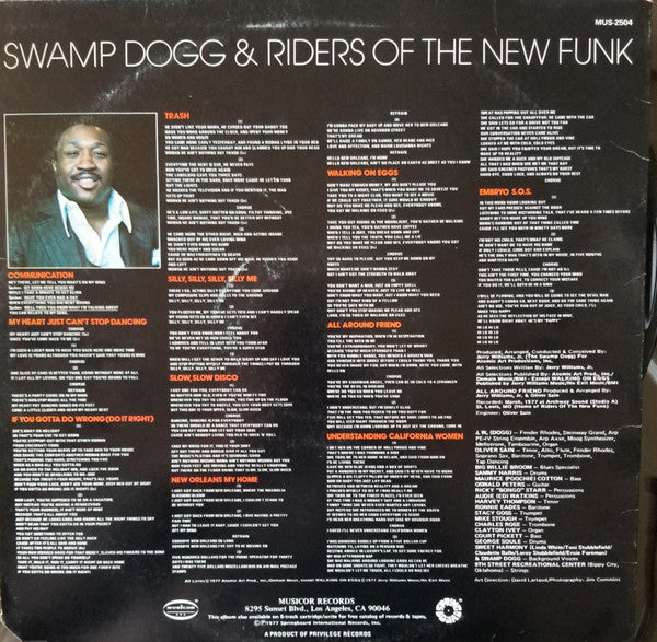 Swamp Dogg - Finally Caught Up With Myself (LP, Album)