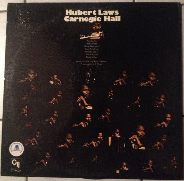 Hubert Laws - Carnegie Hall (LP, Album)
