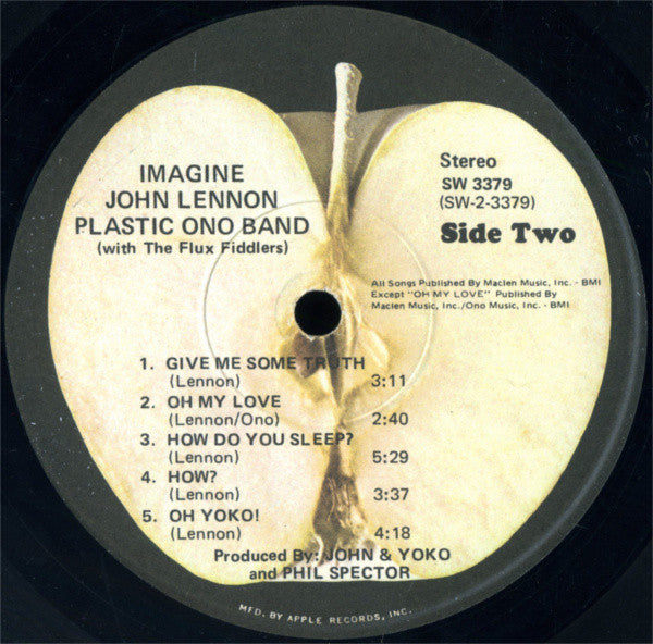 John Lennon - Imagine (LP, Album, Win)