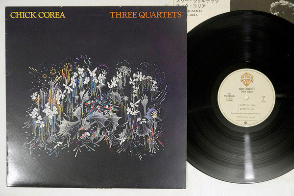 Chick Corea - Three Quartets (LP, Album)