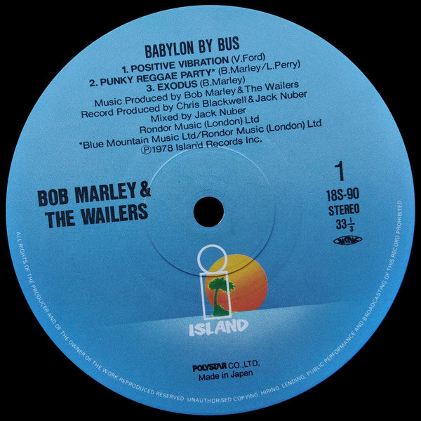 Bob Marley & The Wailers - Babylon By Bus (2xLP, Album, RE, Gat)