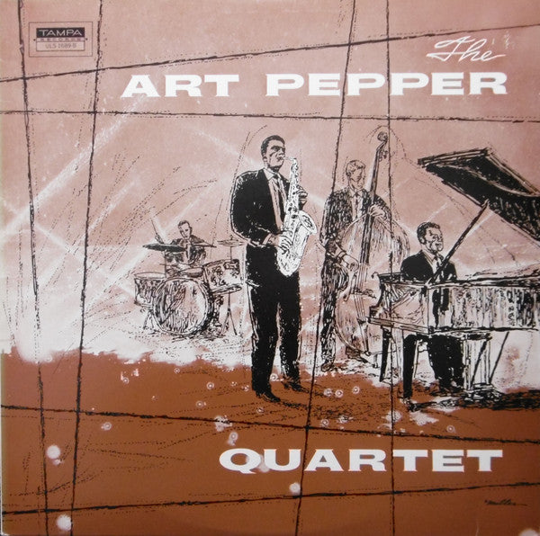 The Art Pepper Quartet* - The Art Pepper Quartet (LP, Album, Mono, RE)