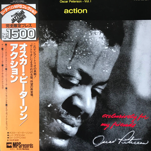 Oscar Peterson - Action (LP, Album, Ltd, RE)