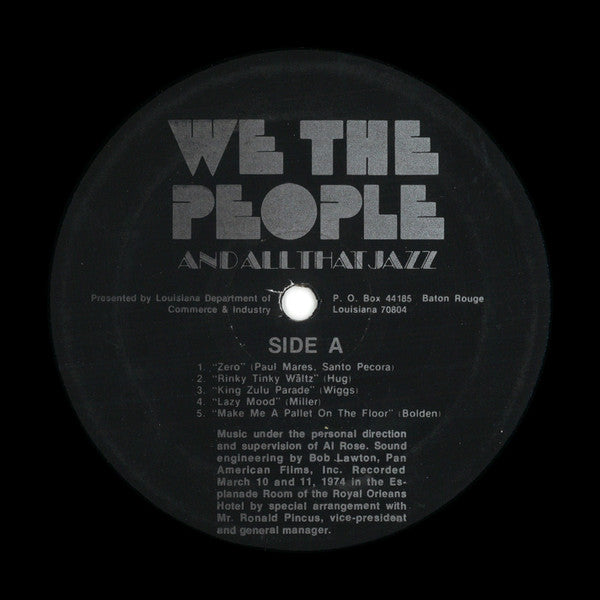 Various - We The People And All That Jazz (LP, Comp)