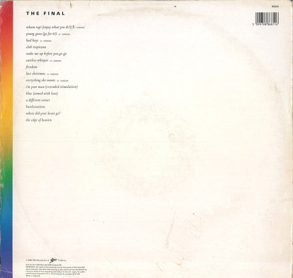 Wham! - The Final (2xLP, Comp)