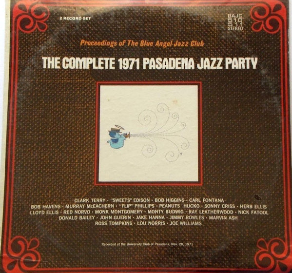 The Blue Angel Jazz Club - The Complete 1971 Pasadena Jazz Party(2x...