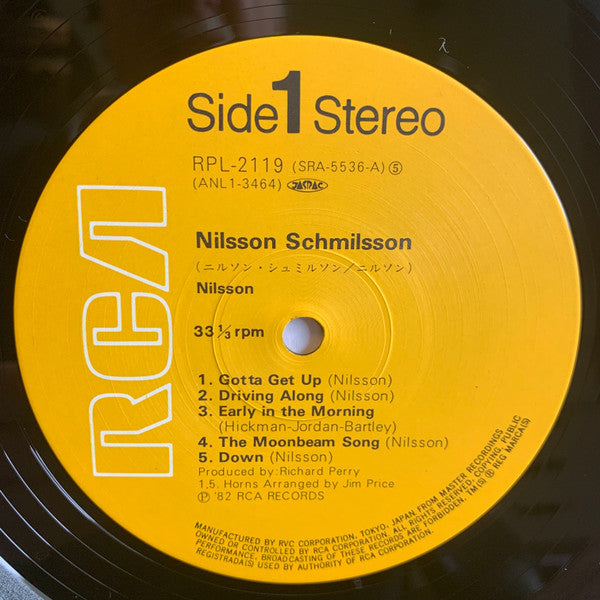 Nilsson* - Nilsson Schmilsson (LP, Album, RE)