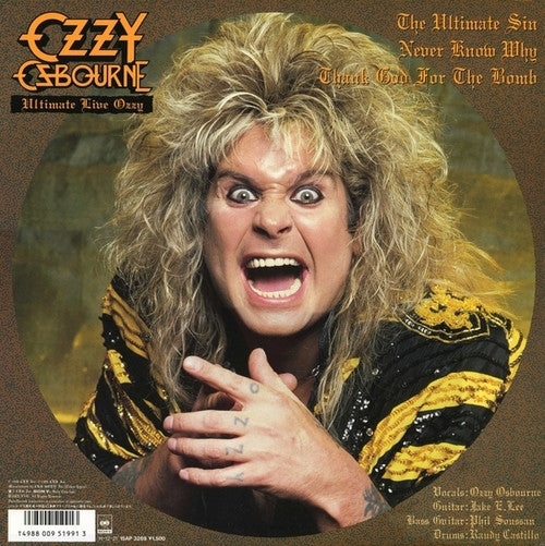 Ozzy Osbourne - Ultimate Live Ozzy (12"", Maxi)