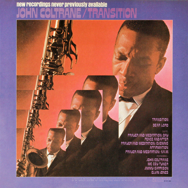 John Coltrane - Transition (LP, Album, RE, Gat)