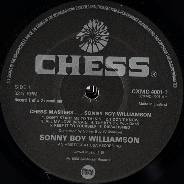 Sonny Boy Williamson (2) - Sonny Boy Williamson (2xLP, Album, Comp)