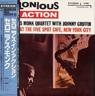The Thelonious Monk Quartet - Thelonious In Action(LP, Album, RE)