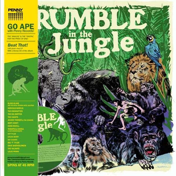 Various - Rumble In The Jungle (LP, Comp + CD, Comp)
