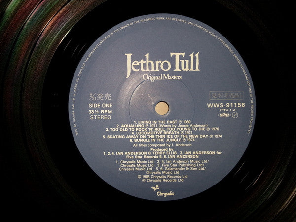 Jethro Tull - Original Masters (LP, Comp, Promo)