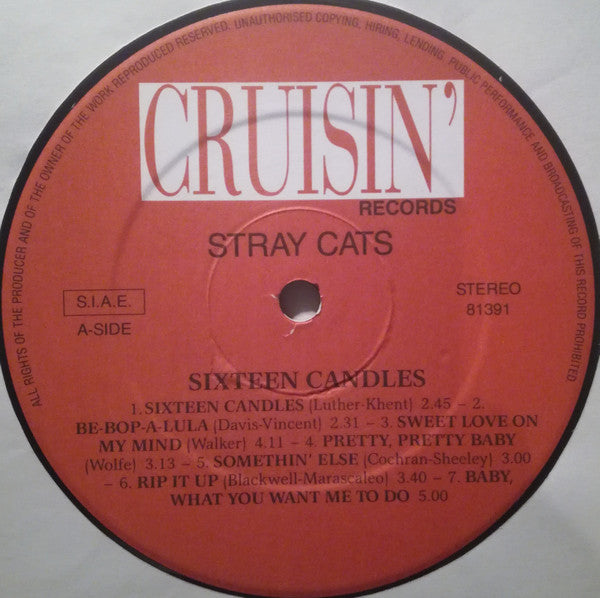 Stray Cats - Sixteen Candles (LP, Comp, Unofficial)