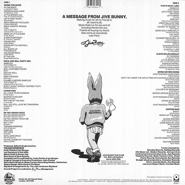 Jive Bunny And The Mastermixers - The Album (LP, Album)