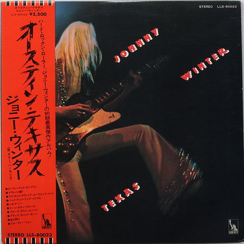 Johnny Winter - Austin Texas (LP, Album)