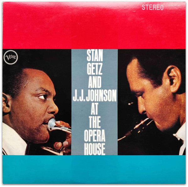 Stan Getz And J.J. Johnson - At The Opera House (LP, Album, RE)