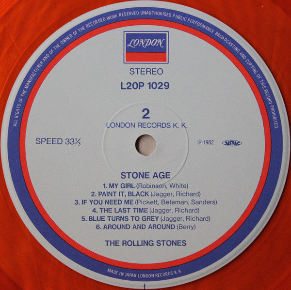 The Rolling Stones - Stone Age (LP, Comp, Ora)